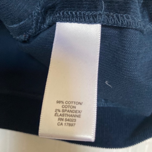 Navy corduroy Banana Republic mini skirt - Picture 5 of 5
